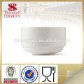 Japanese dinnerware plain white ceramic chinese soup bowl set